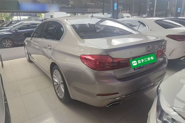 Used BMW 5 Series 2019 530Li Leading Model Luxury Package Rear Left 45 Deg