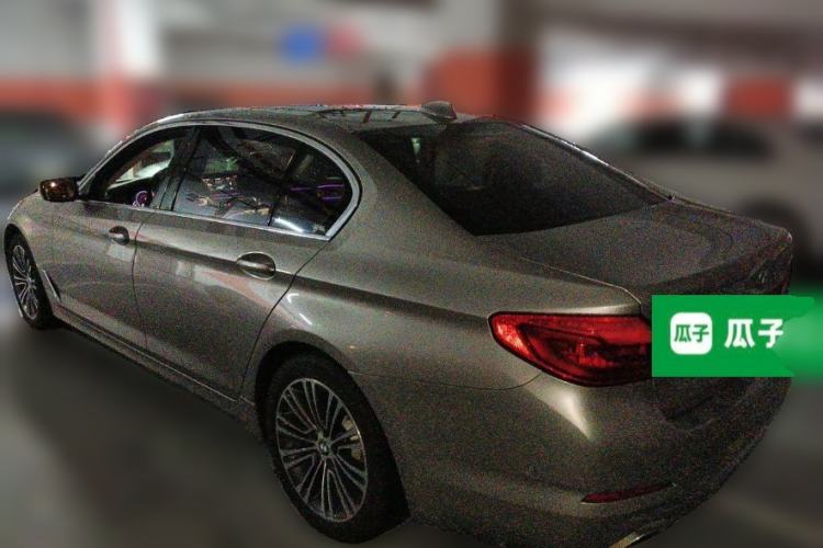 Used BMW 5 Series 2019 530Li Luxury Edition Premium Package Rear Left 45 Deg