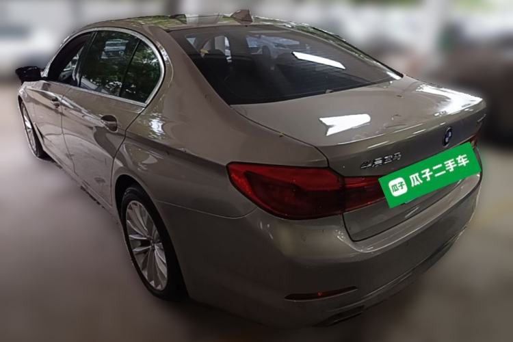 Used BMW 5 Series 2019 530Li Leading Model Luxury Package Rear Left 45 Deg