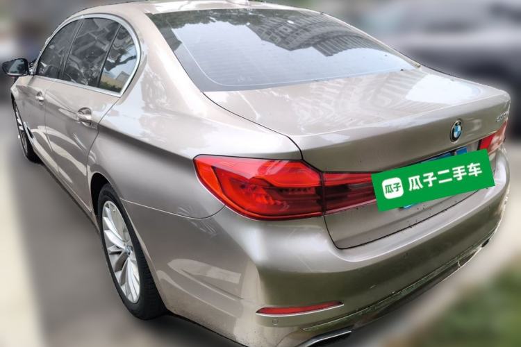 Used BMW 5 Series 2019 530Li Leading Model Luxury Package Rear Left 45 Deg