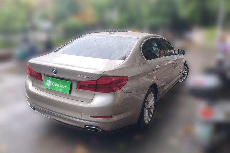 Used BMW 5 Series 2019 525Li Luxury Package Rear Right 45 Deg