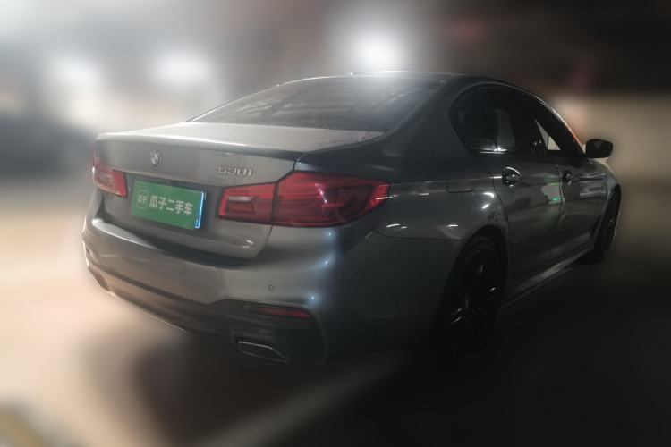 Used BMW 5 Series 2019 530i M Sport Package Rear Right 45 Deg