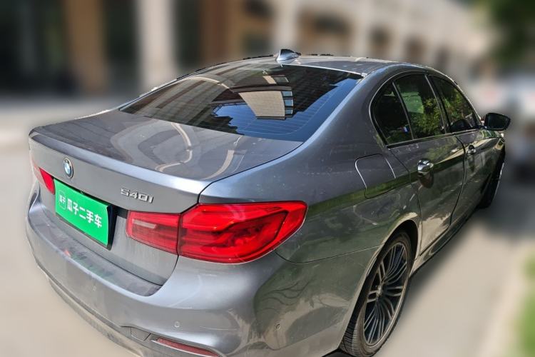 Used BMW 5 Series 2019 530i M Sport Package Rear Right 45 Deg