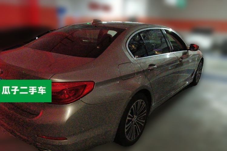 Used BMW 5 Series 2019 530Li Luxury Edition Premium Package Rear Right 45 Deg
