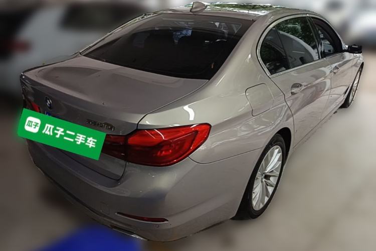 Used BMW 5 Series 2019 530Li Leading Model Luxury Package Rear Right 45 Deg