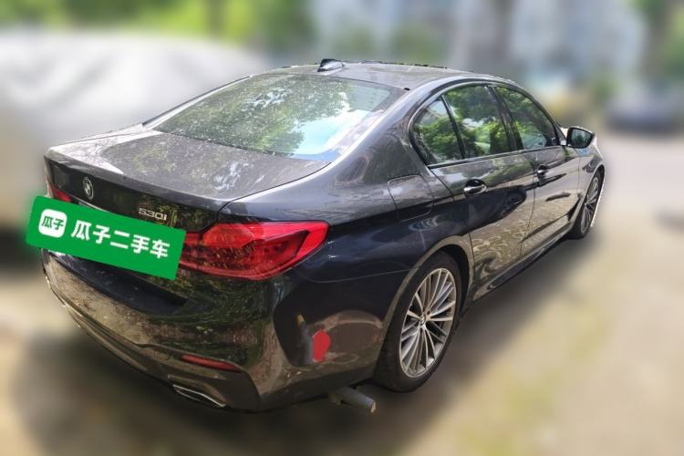 Used BMW 5 Series 2019 530i M Sport Package Rear Right 45 Deg