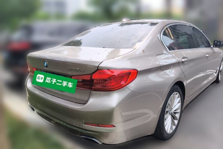 Used BMW 5 Series 2019 530Li Leading Model Luxury Package Rear Right 45 Deg