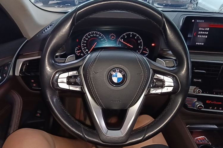 Used BMW 5 Series 2019 530Li Leading Model Luxury Package Steering Wheel