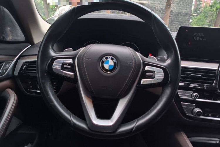 Used BMW 5 Series 2019 530Li Leading Model Luxury Package Steering Wheel