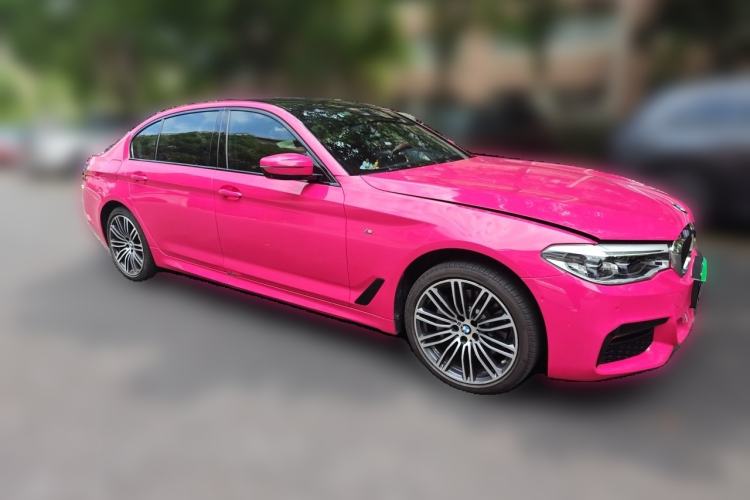 Used BMW 5 Series 2019 530Li xDrive M Sport Package Front Right 45 Deg