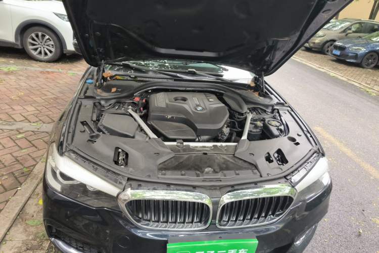 Used BMW 5 Series 2019 525Li M Sport Package Engine Bay