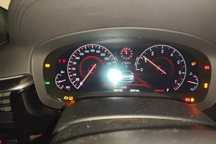 Used BMW 5 Series 2019 525Li M Sport Package Instrument Cluster