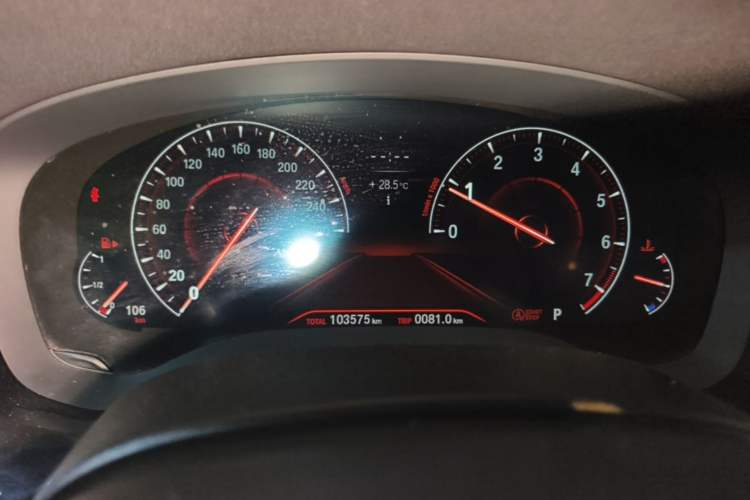 Used BMW 5 Series 2019 530Li Leading Model M Sport Package Instrument Cluster