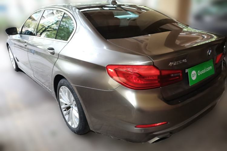 Used BMW 5 Series 2019 530Li Leading Model Luxury Package Rear Left 45 Deg