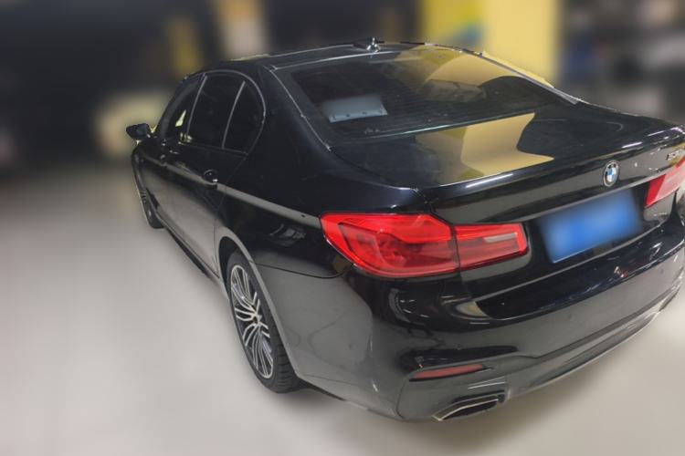 Used BMW 5 Series 2019 530Li Leading Model M Sport Package Rear Left 45 Deg