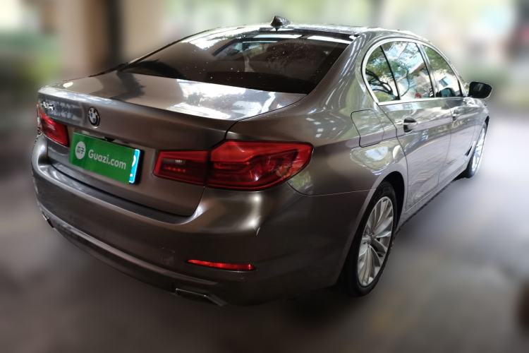 Used BMW 5 Series 2019 530Li Leading Model Luxury Package Rear Right 45 Deg