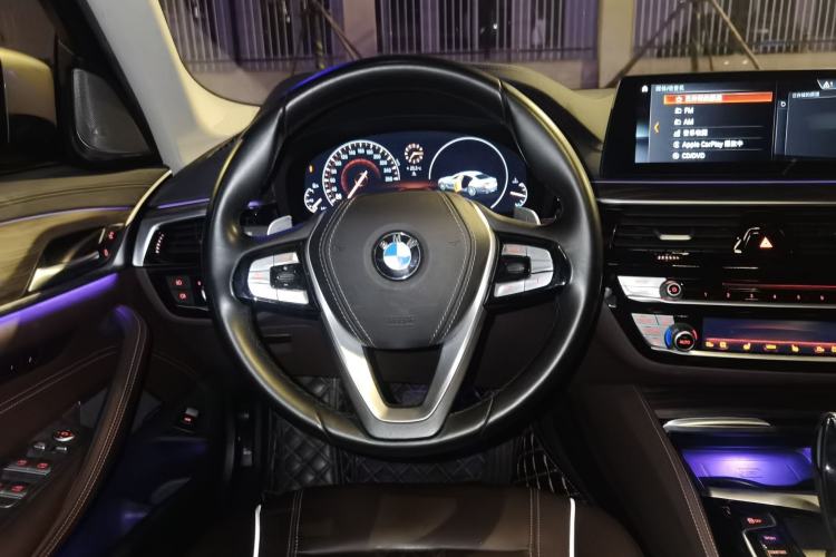 Used BMW 5 Series 2019 530Li Luxury Edition Premium Package Steering Wheel