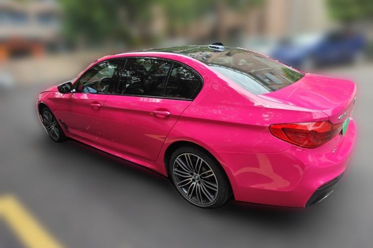 Used BMW 5 Series 2019 530Li xDrive M Sport Package Rear Left 45 Deg