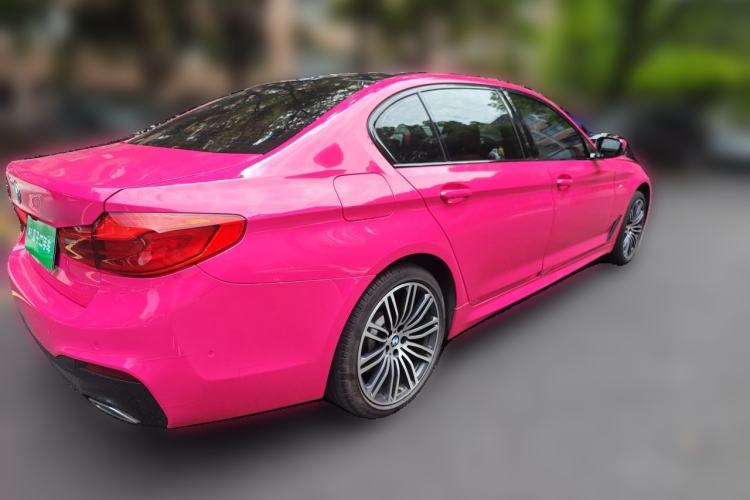 Used BMW 5 Series 2019 530Li xDrive M Sport Package Rear Right 45 Deg