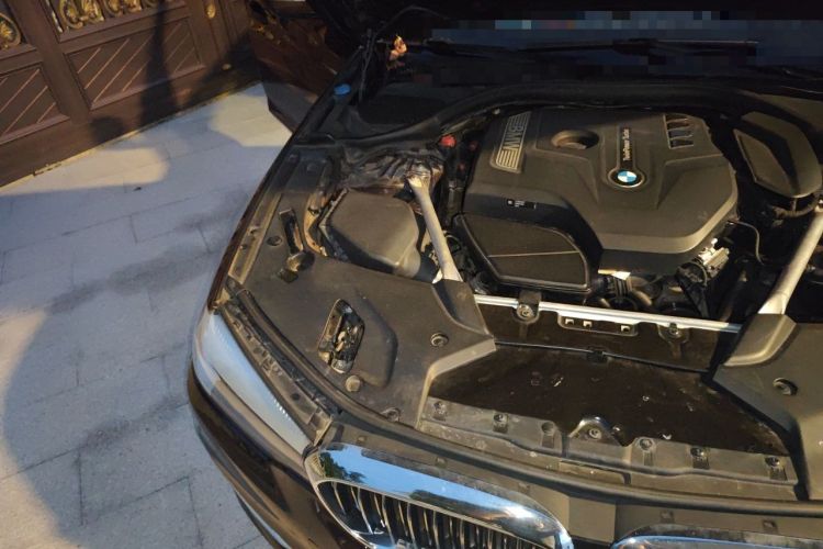 Used BMW 5 Series 2019 530Li Leading Model Luxury Package Engine Bay Right