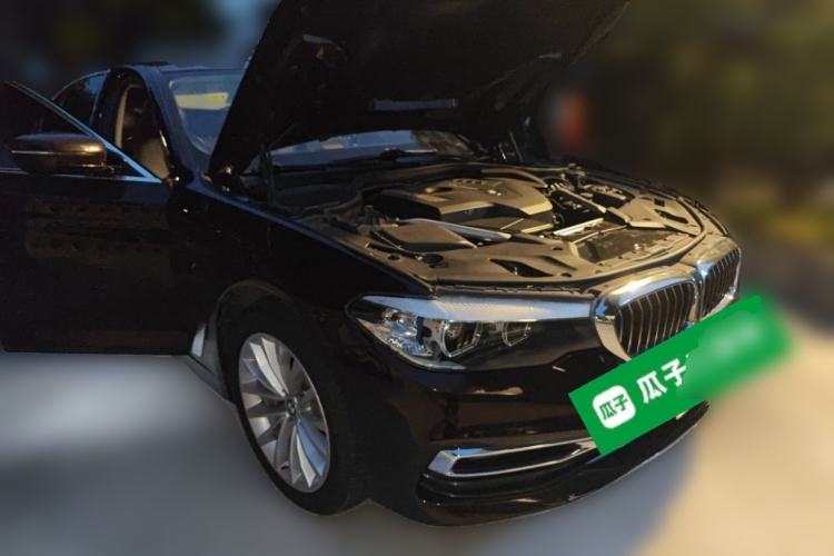 Used BMW 5 Series 2019 530Li Leading Model Luxury Package Front Right 45 Deg