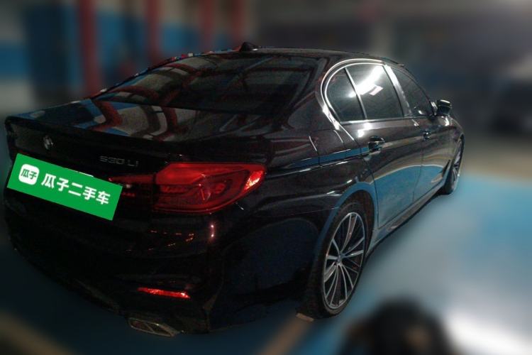 Used BMW 5 Series 2019 Restyled 530Li Luxury Edition M Sport Package Rear Right 45 Deg
