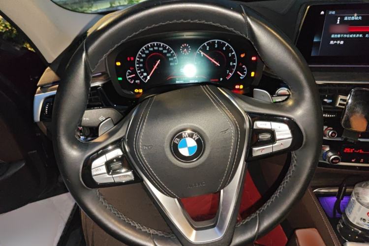 Used BMW 5 Series 2019 530Li Leading Model Luxury Package Steering Wheel
