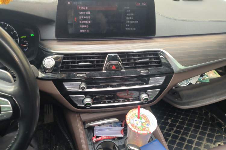 Used BMW 5 Series 2019 530Li xDrive Luxury Package Audio And AC Panel
