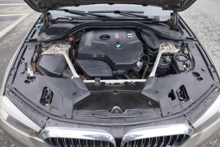 Used BMW 5 Series 2019 525Li Luxury Package Engine Bay