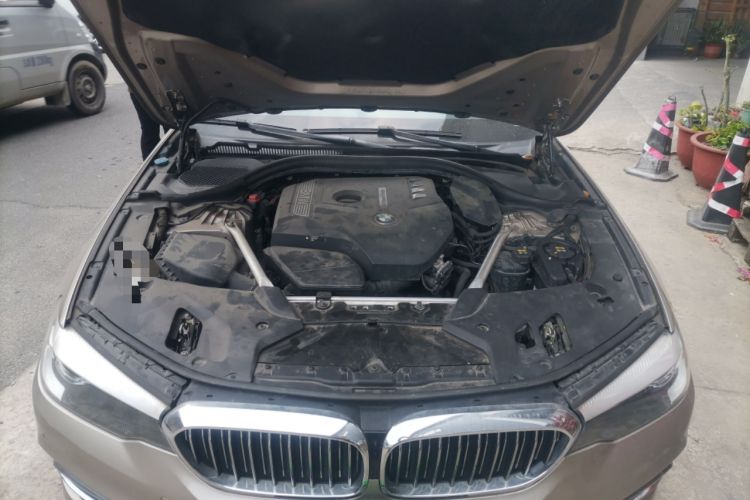 Used BMW 5 Series 2019 525Li Luxury Package Engine Bay