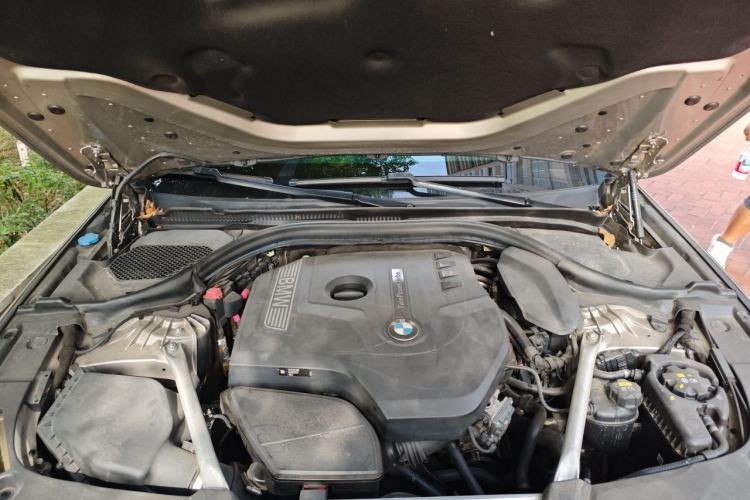 Used BMW 5 Series 2019 530Li Leading Model Luxury Package Engine Bay