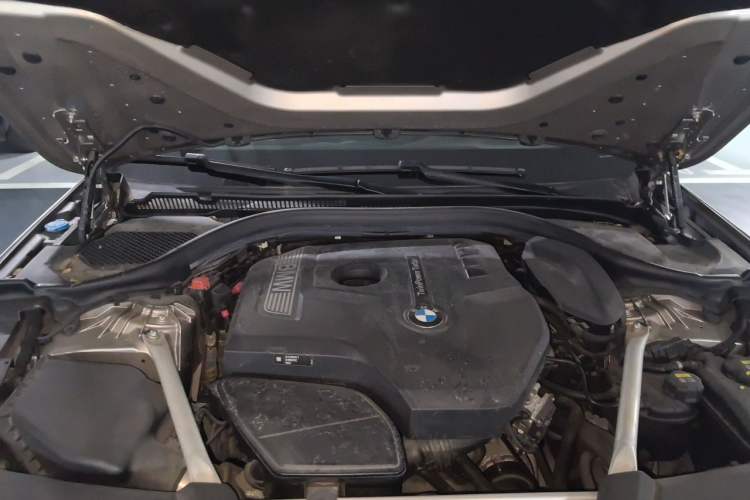 Used BMW 5 Series 2019 525Li Luxury Package Engine Bay