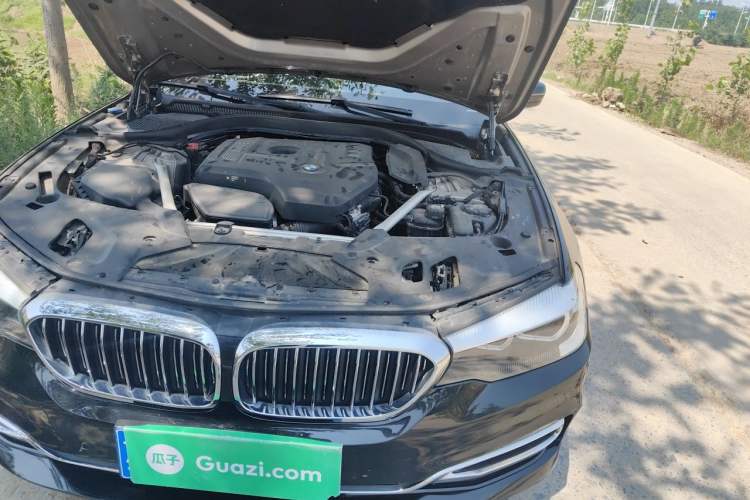 Used BMW 5 Series 2019 525Li Luxury Package Engine Bay Left