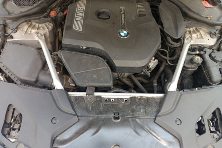 Used BMW 5 Series 2019 525Li Luxury Package Engine Bay