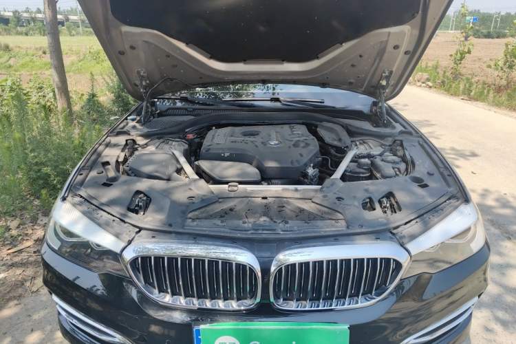 Used BMW 5 Series 2019 525Li Luxury Package Engine Bay