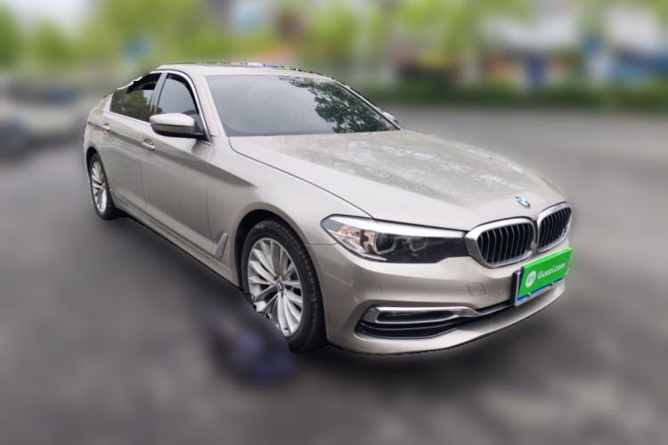 Used BMW 5 Series 2019 525Li Luxury Package Front Right 45 Deg