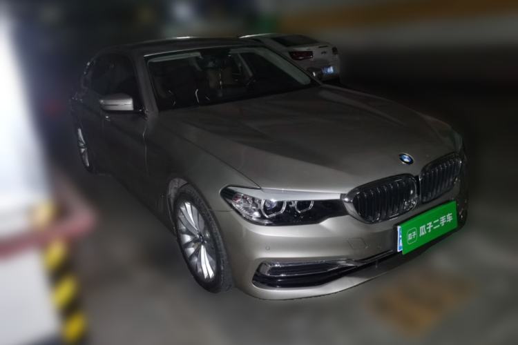 Used BMW 5 Series 2019 530Li Leading Model Luxury Package Front Right 45 Deg