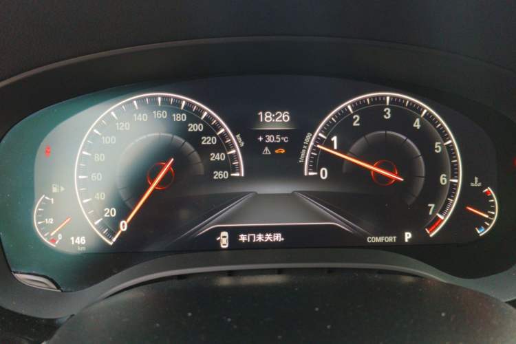 Used BMW 5 Series 2019 Updated 530Li xDrive Luxury Package Instrument Cluster