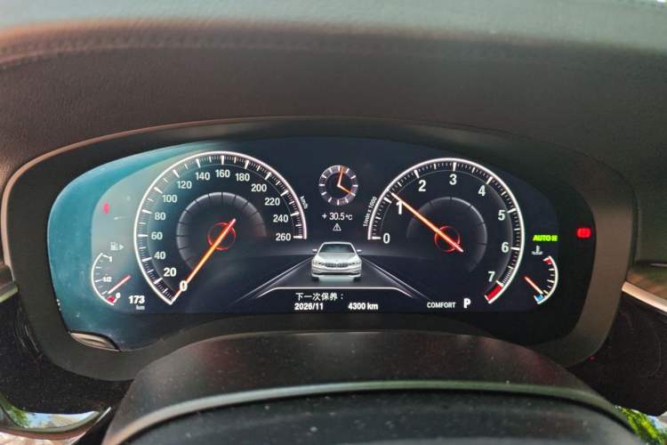 Used BMW 5 Series 2019 530Li Leading Model Luxury Package Instrument Cluster