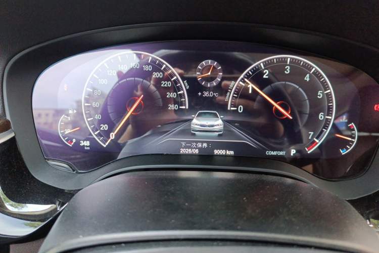 Used BMW 5 Series 2019 Facelifted 525Li Luxury Package Instrument Cluster