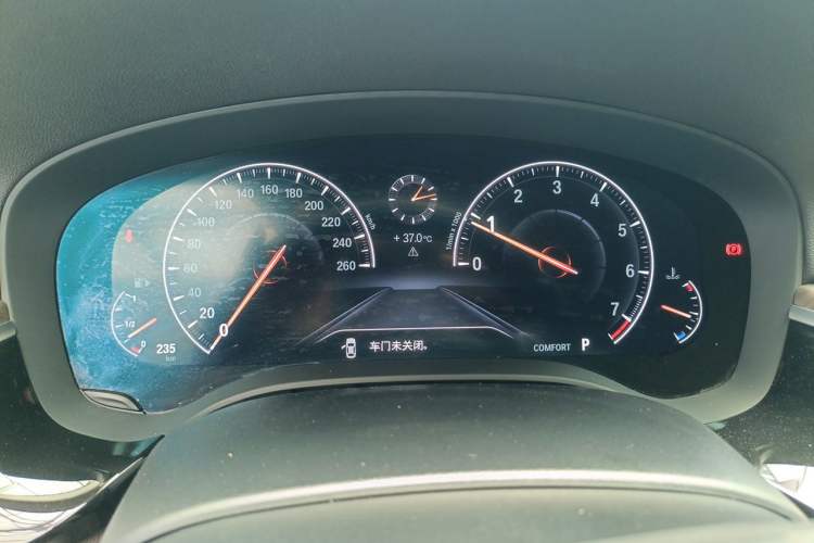 Used BMW 5 Series 2019 Facelifted 530Li Leading Edition Luxury Package Instrument Cluster