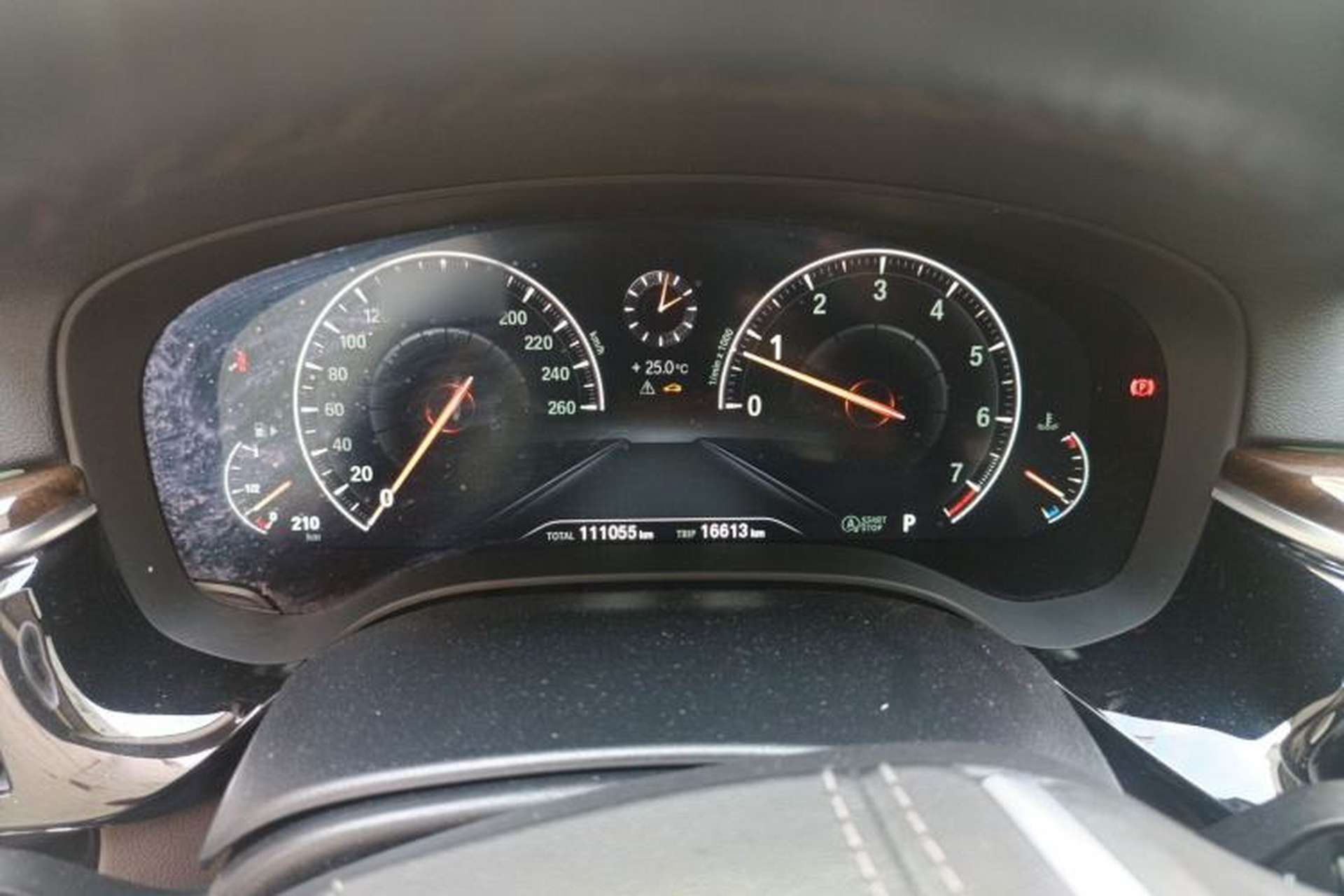 Used BMW 5 Series 2019 525Li Luxury Package Instrument Cluster