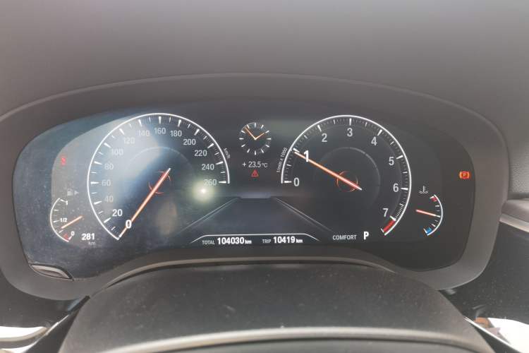 Used BMW 5 Series 2019 Facelifted 530Li Leading Edition Luxury Package Instrument Cluster