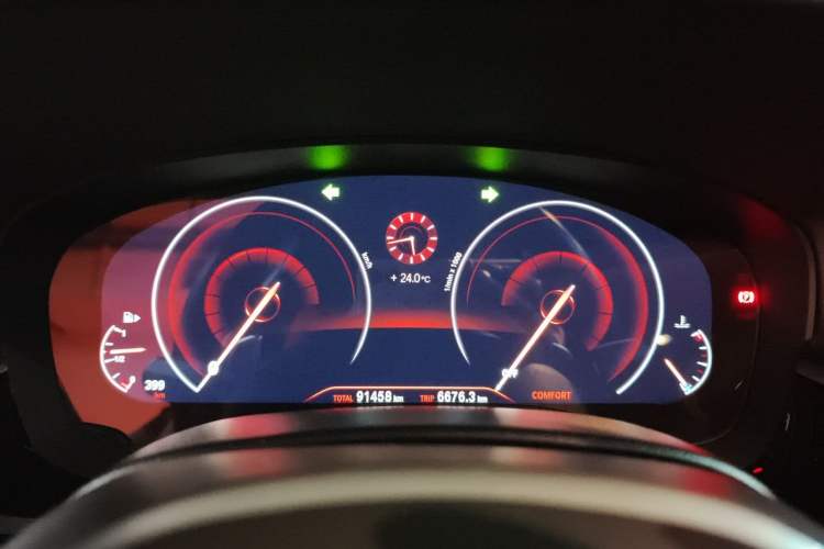 Used BMW 5 Series 2019 Facelifted 530Li Leading Edition M Sport Package Instrument Cluster