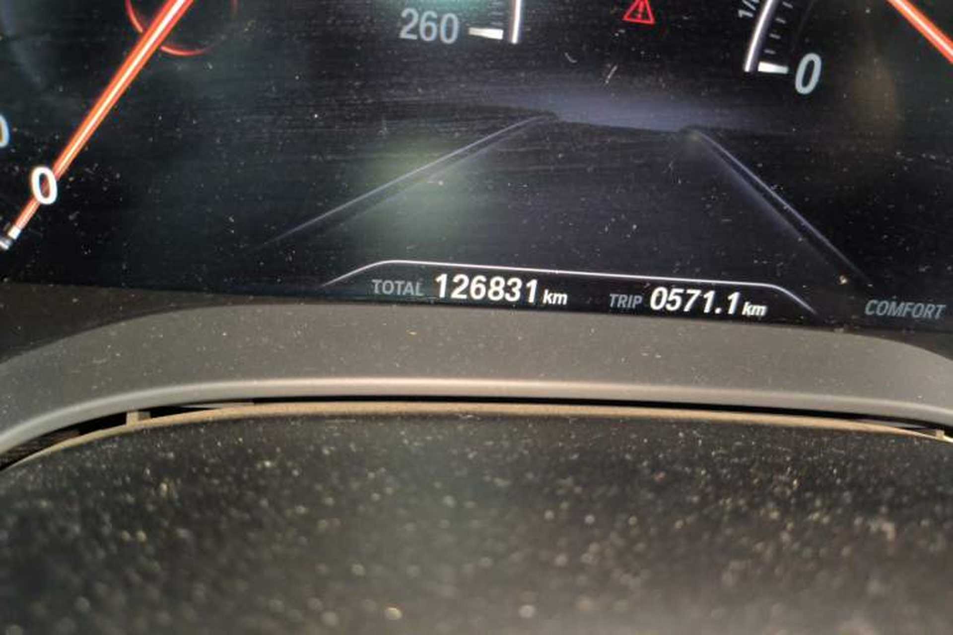Used BMW 5 Series 2019 530Li xDrive Luxury Package Odometer Close Up