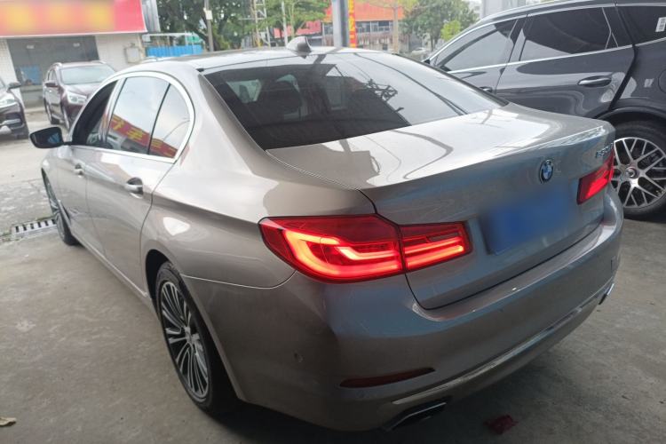 Used BMW 5 Series 2019 530Li Luxury Edition Premium Package Rear Left 45 Deg