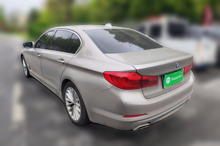Used BMW 5 Series 2019 525Li Luxury Package Rear Left 45 Deg