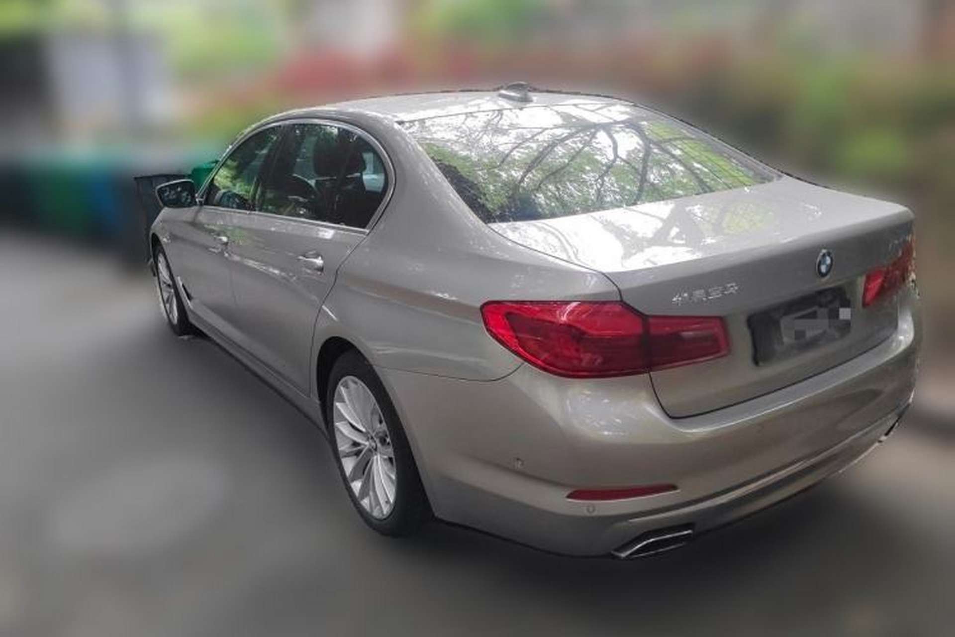Used BMW 5 Series 2019 Facelifted 525Li Luxury Package Rear Left 45 Deg