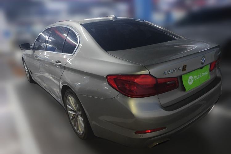 Used BMW 5 Series 2019 530Li Leading Model Luxury Package Rear Left 45 Deg