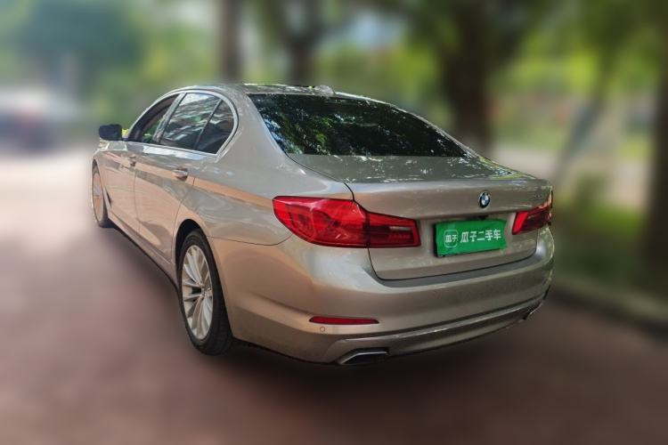 Used BMW 5 Series 2019 530Li Leading Model Luxury Package Rear Left 45 Deg